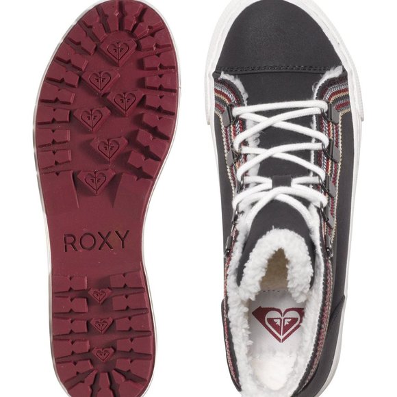 ROXY Footwear Mila Lace Up Mid Top Shoes Women Surf Lifestyle Sneakers NEW - Picture 5 of 5